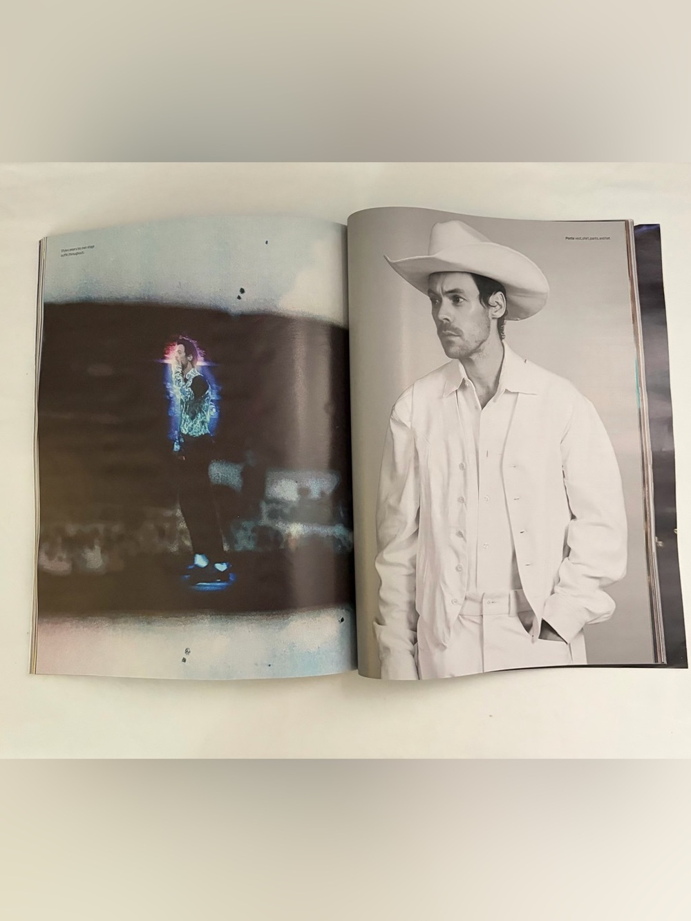W Harry Styles Fashion “30 Page Portfolio Pop’s Electrifying Star” Volume 4 Mag - Picture 4 of 15